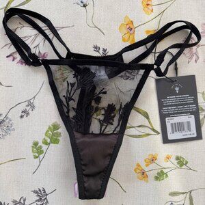 NWT Thistle and Spire Mulberry Thong XS